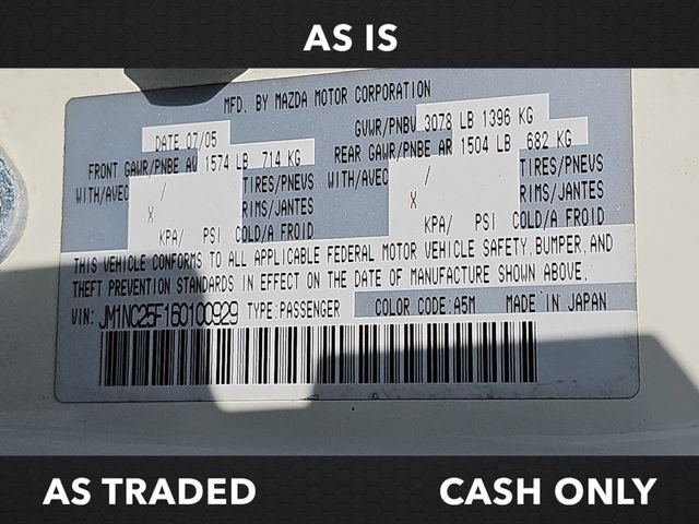 Used 2006 MAZDA MX-5 Miata Grand Touring w/ Premium Pkg RWD image 30