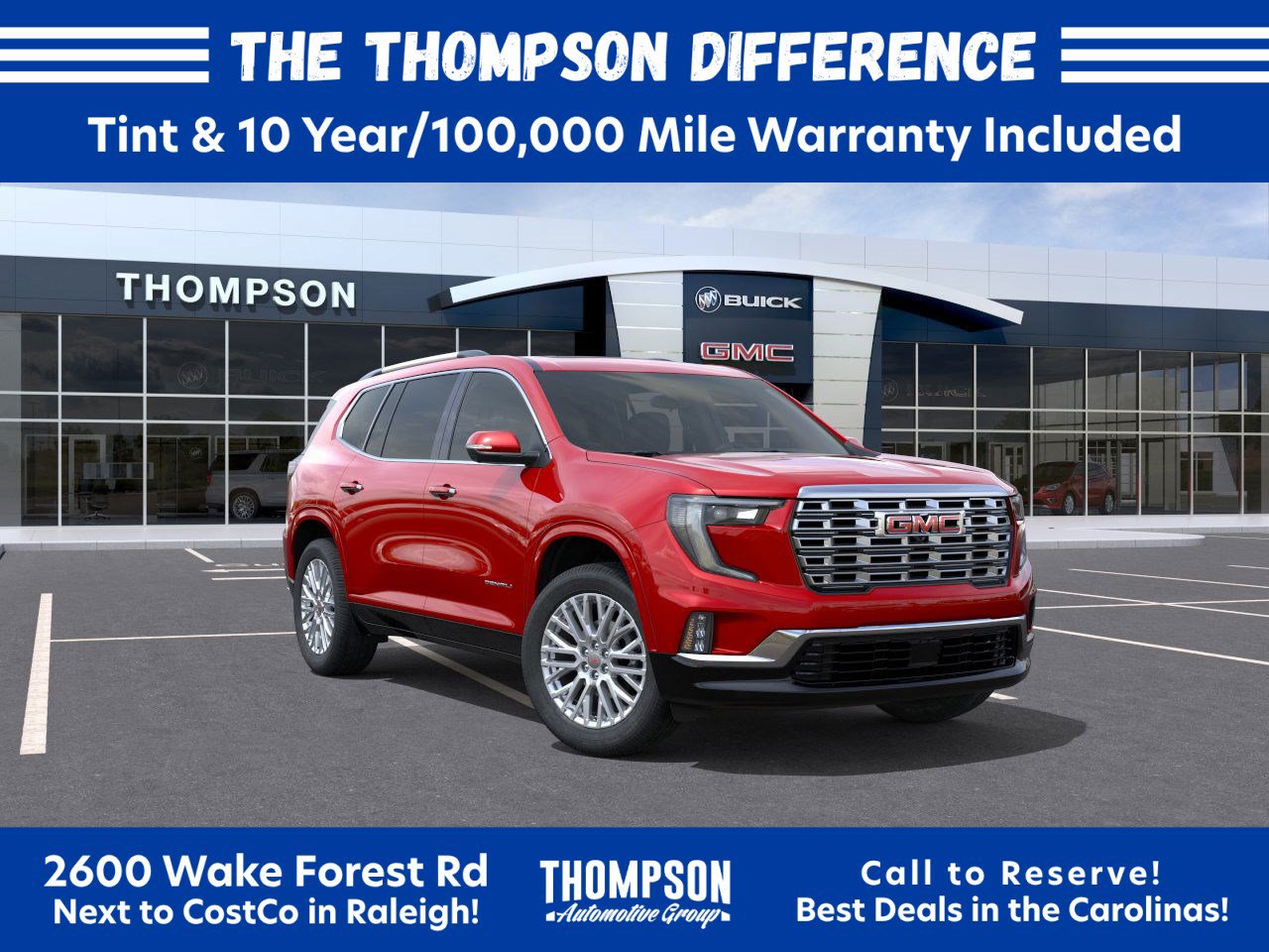New 2026 GMC Acadia Denali w/ Super Cruise Package