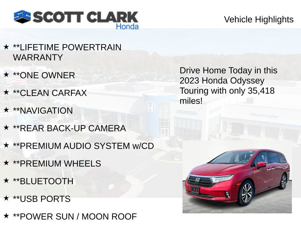 Used 2023 Honda Odyssey Touring image 11