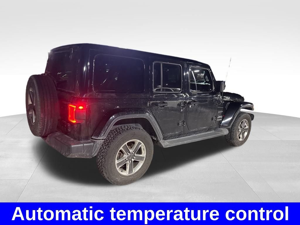 Used 2021 Jeep Wrangler Unlimited Sahara w/ Uconnect 4C Nav & Sound Group image 11
