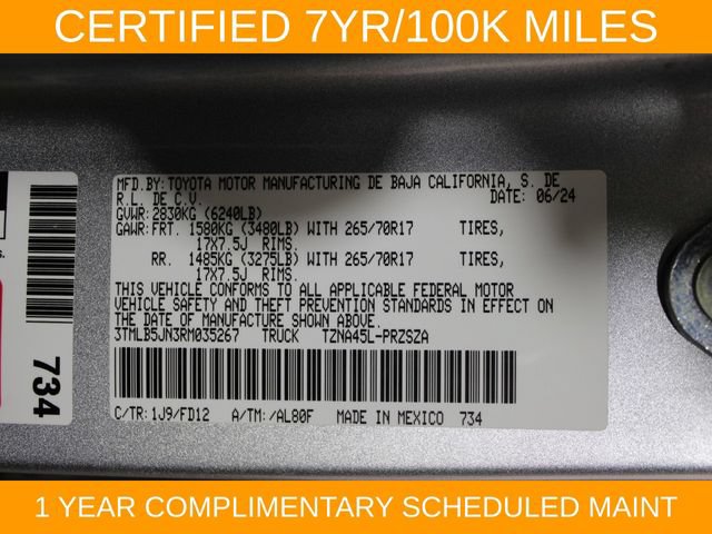 Used 2024 Toyota Tacoma TRD Off-Road AWD/4WD image 30