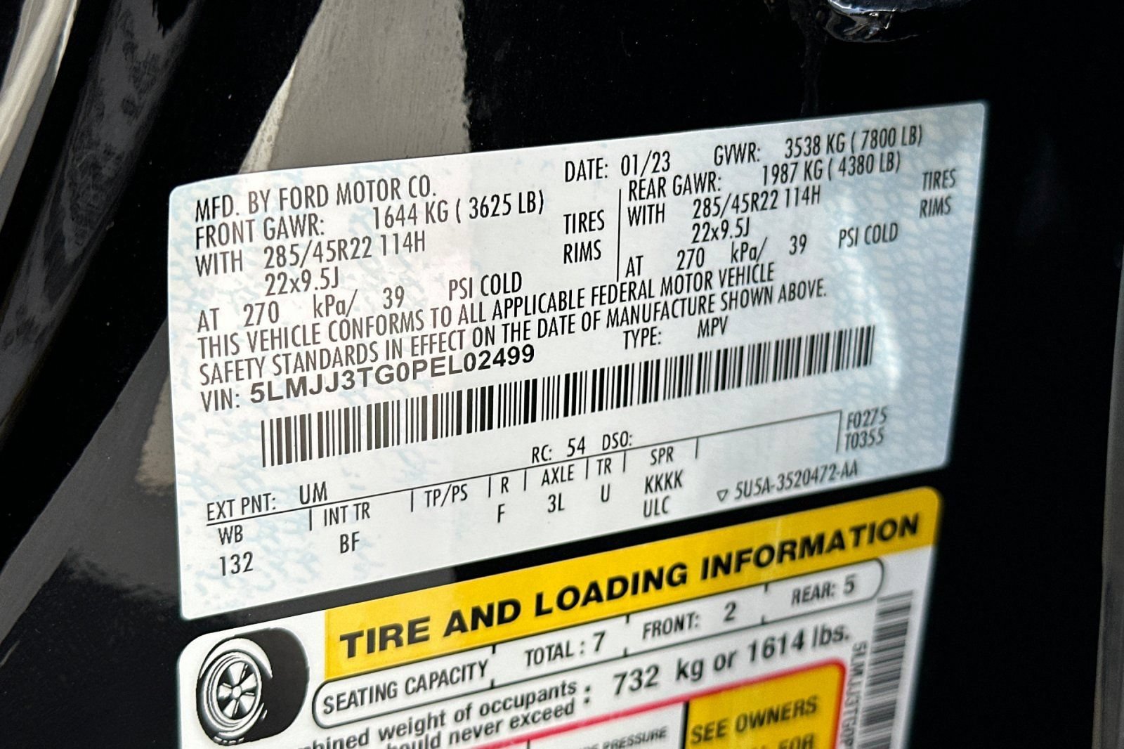 Certified 2023 Lincoln Navigator L Black Label AWD/4WD image 30
