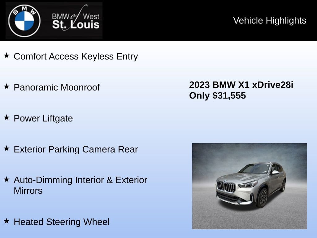 Used 2023 BMW X1 xDrive28i w/ Convenience Package image 16