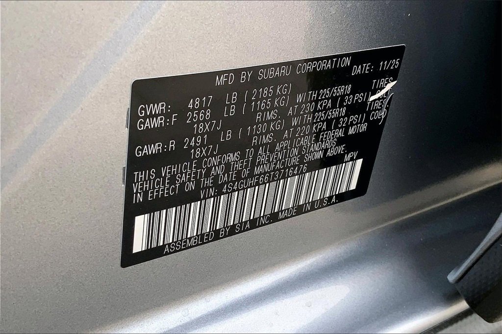 New 2026 Subaru Crosstrek 2.5i Sport image 8