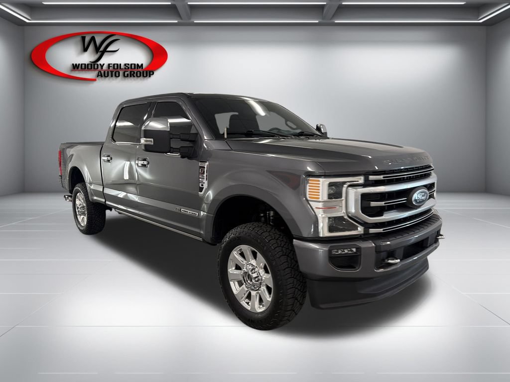 Used 2022 Ford F250 Platinum w/ FX4 Off-Road Package AWD/4WD image 3