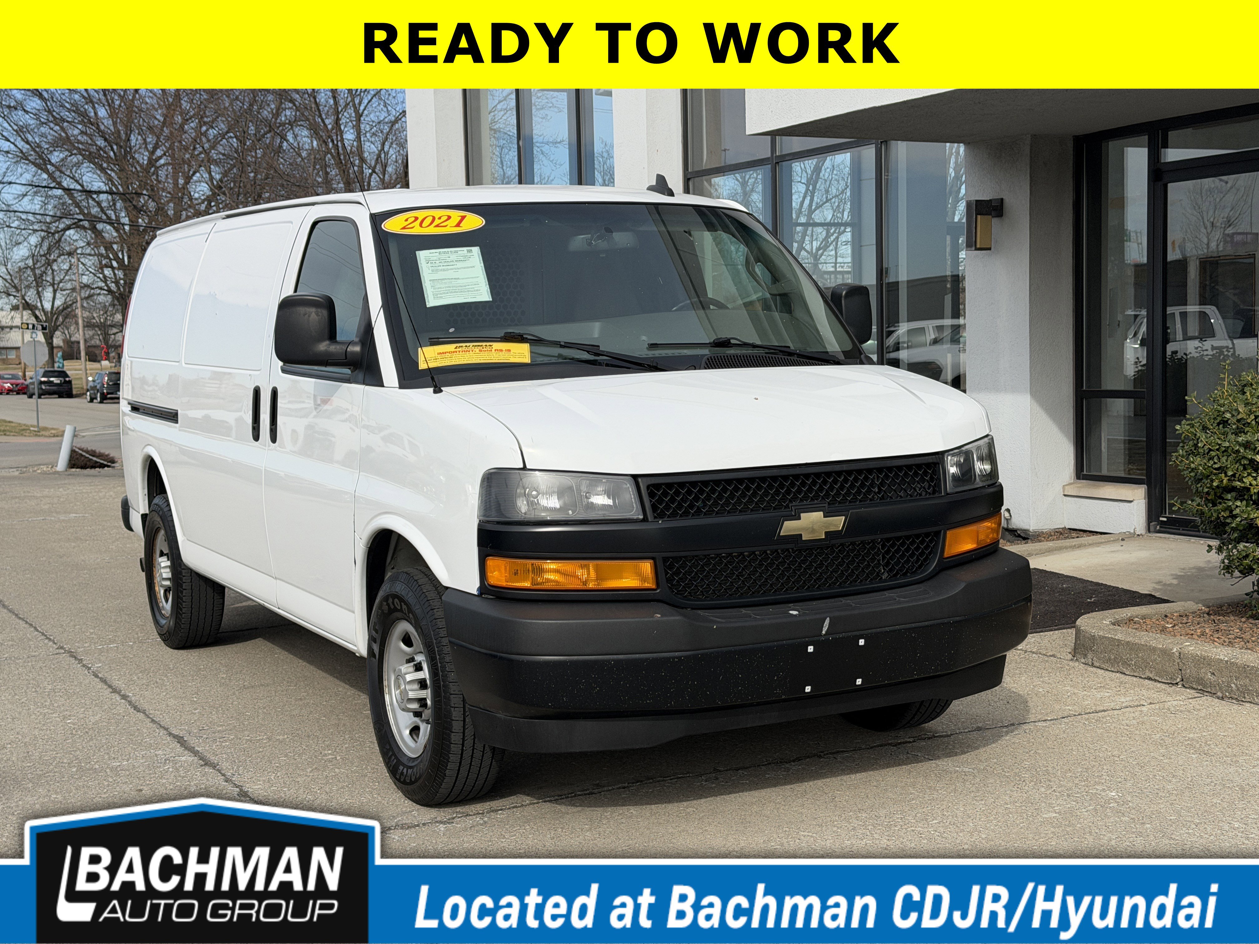 Used 2021 Chevrolet Express 2500 w/ Driver Convenience Package image 1