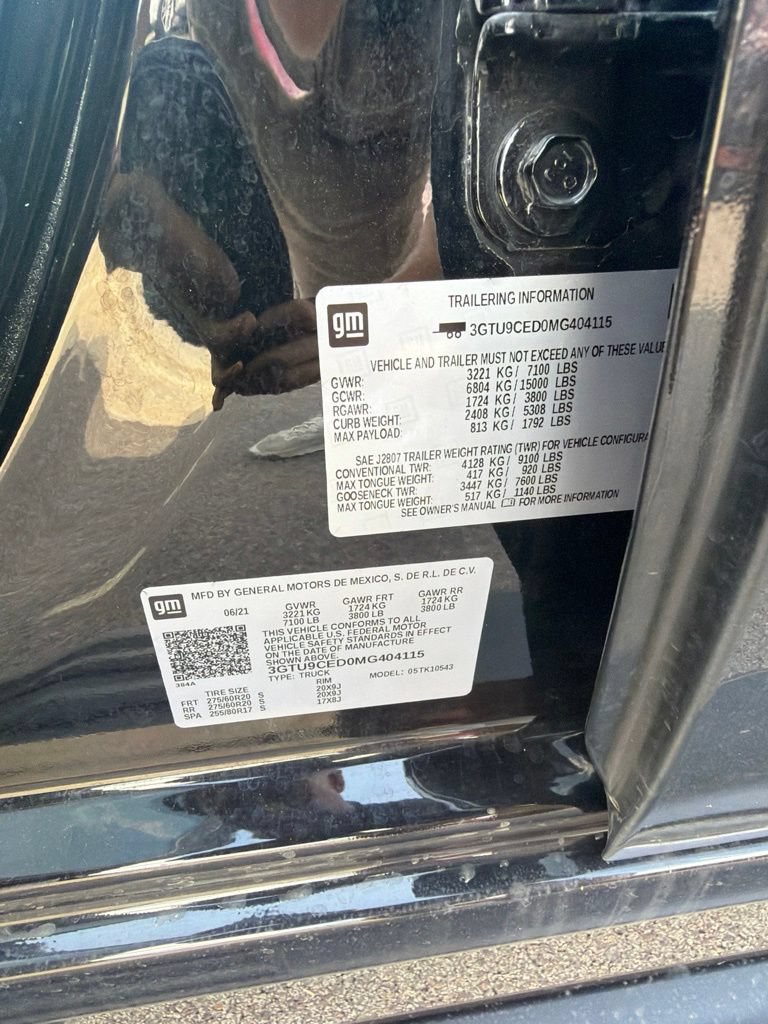 Used 2021 GMC Sierra 1500 Elevation AWD/4WD image 15