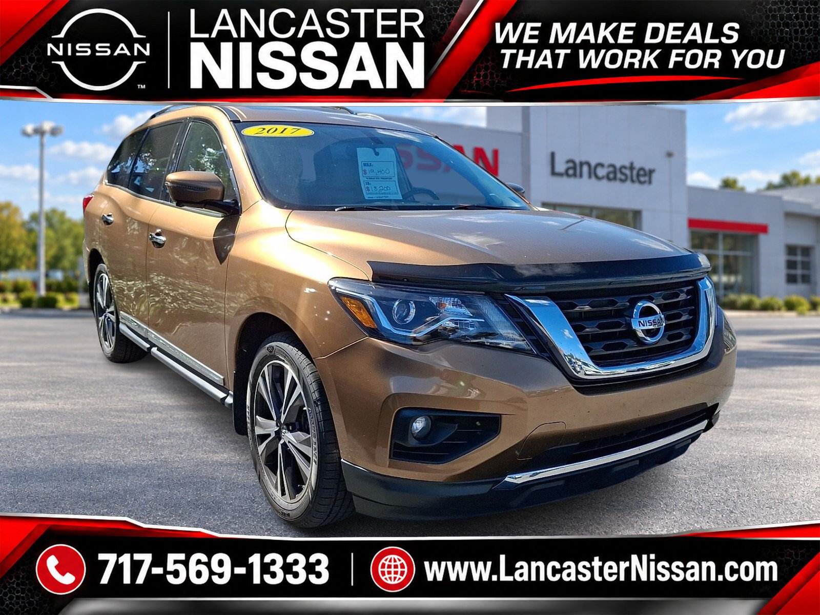 Used 2017 Nissan Pathfinder Platinum w/ Cargo Package AWD/4WD image 1