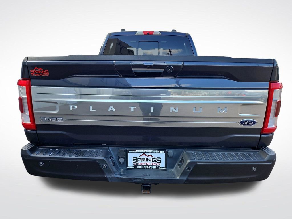Used 2021 Ford F150 Platinum w/ Max Trailer Tow Package AWD/4WD image 4