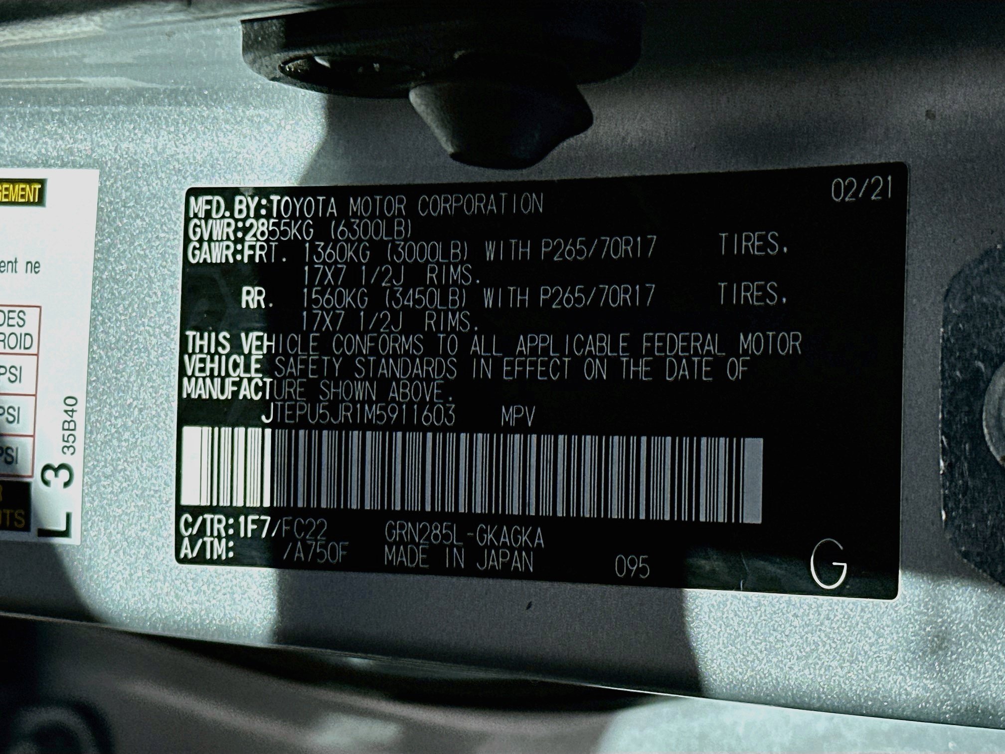 Used 2021 Toyota 4Runner TRD Off-Road AWD/4WD image 12