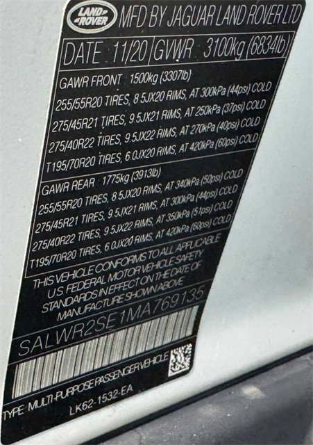 Used 2021 Land Rover Range Rover Sport HSE Dynamic image 39