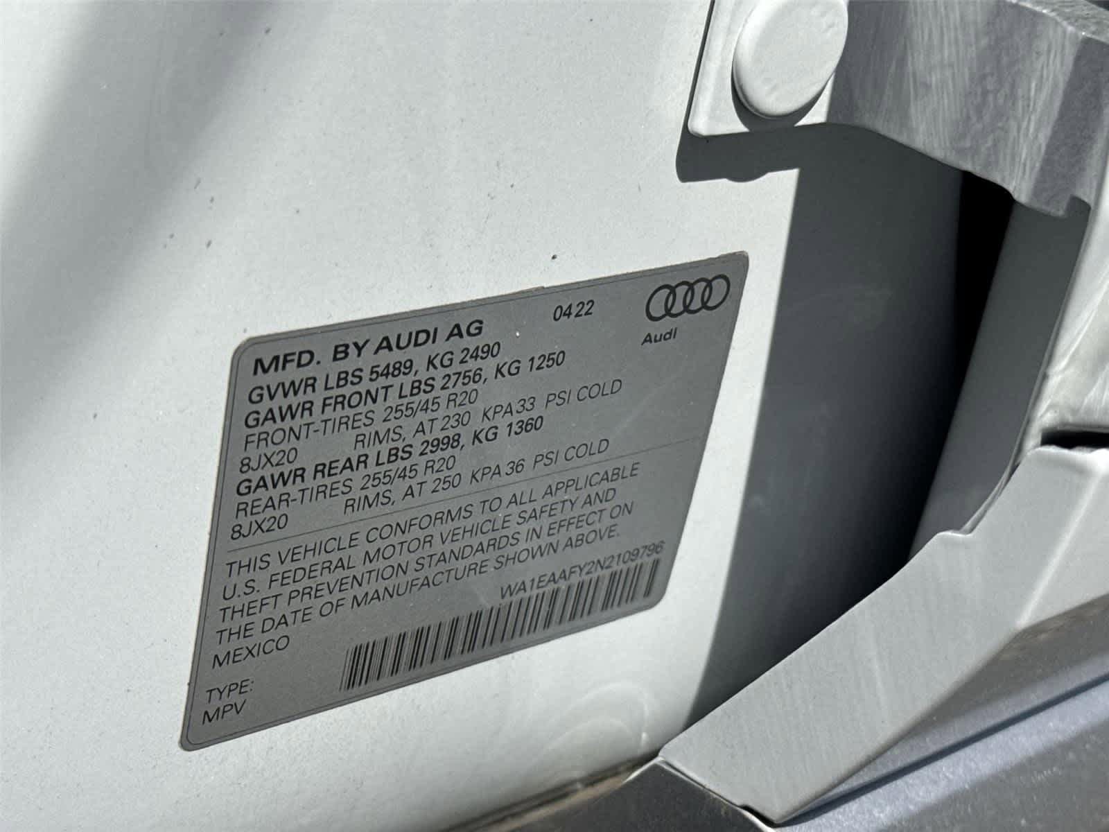 Used 2022 Audi Q5 2.0T Premium Plus AWD/4WD image 21