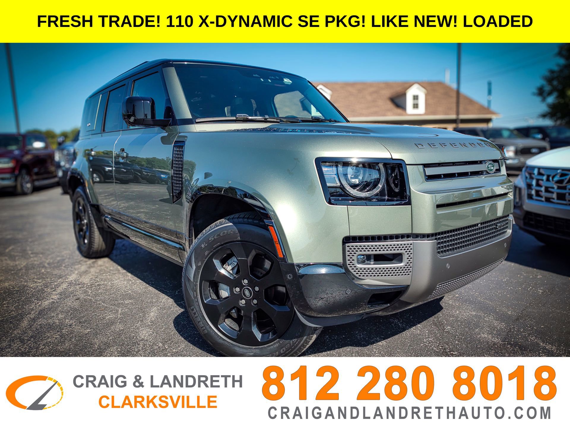 Used 2023 Land Rover Defender 110 X-Dynamic SE