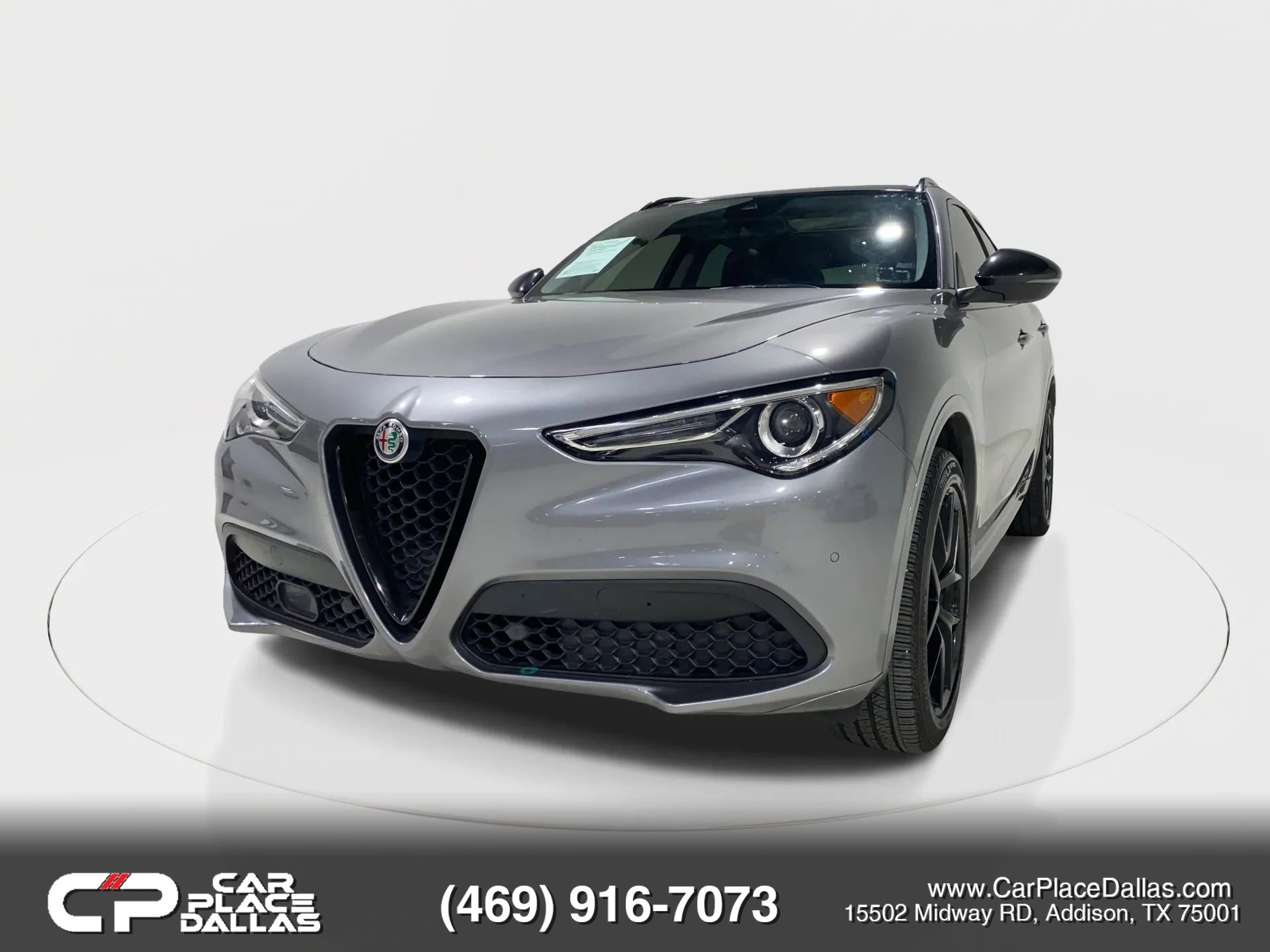 Used 2021 Alfa Romeo Stelvio Ti w/ Nero Edizione image 4