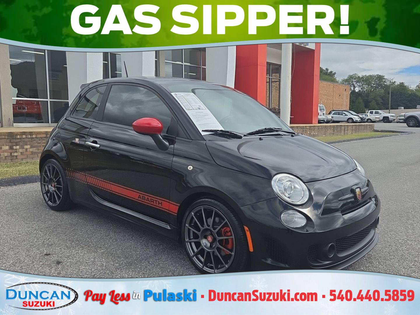 Used 2012 FIAT 500 Abarth w/ Safety & Convenience Pkg