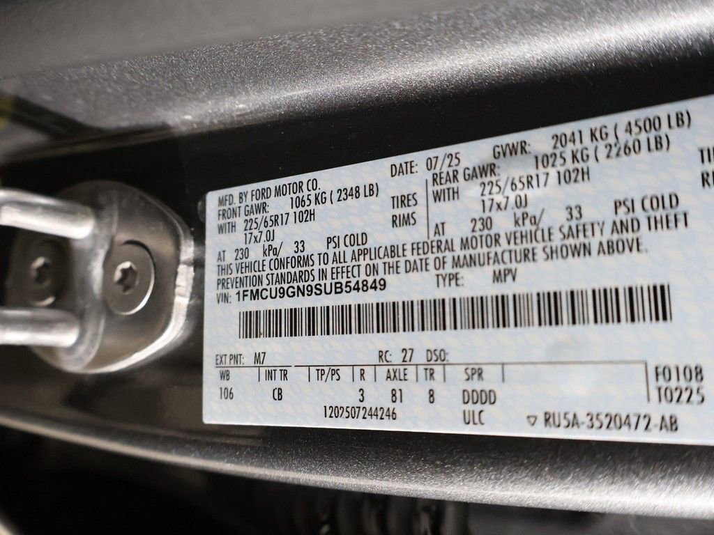 Used 2025 Ford Escape Active w/ Cold Weather Package AWD/4WD image 46