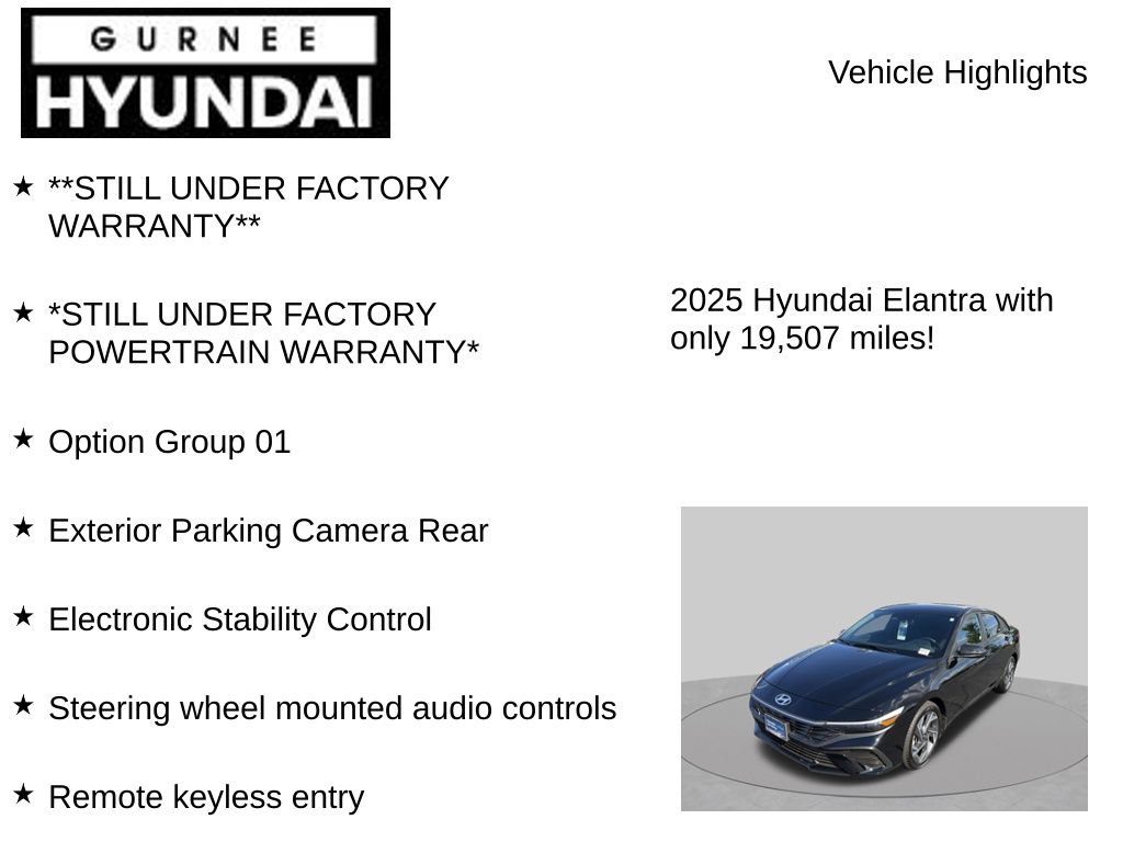 Used 2025 Hyundai Elantra Sport FWD image 7