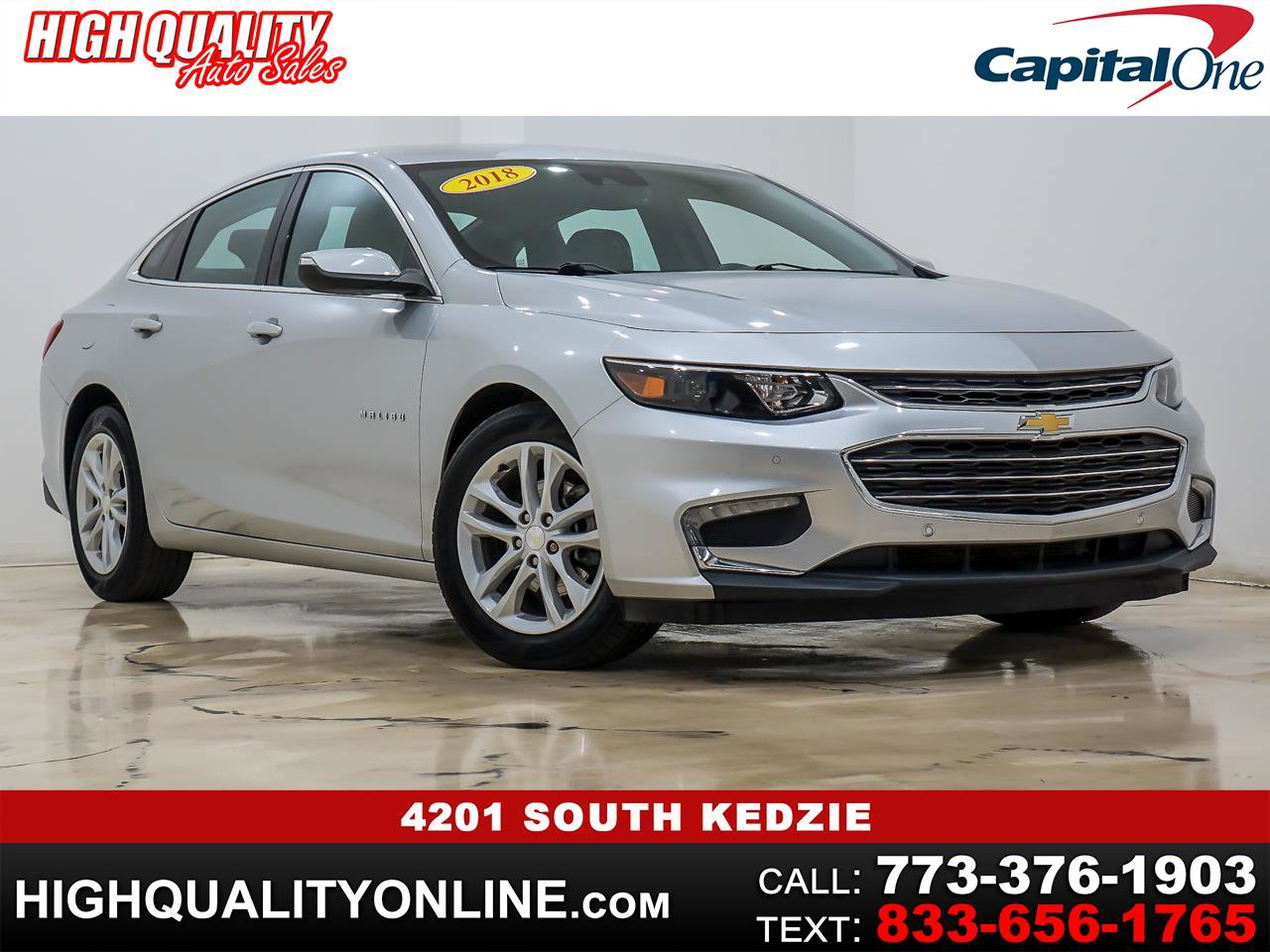 Used 2018 Chevrolet Malibu LT w/ Driver Confidence Package
