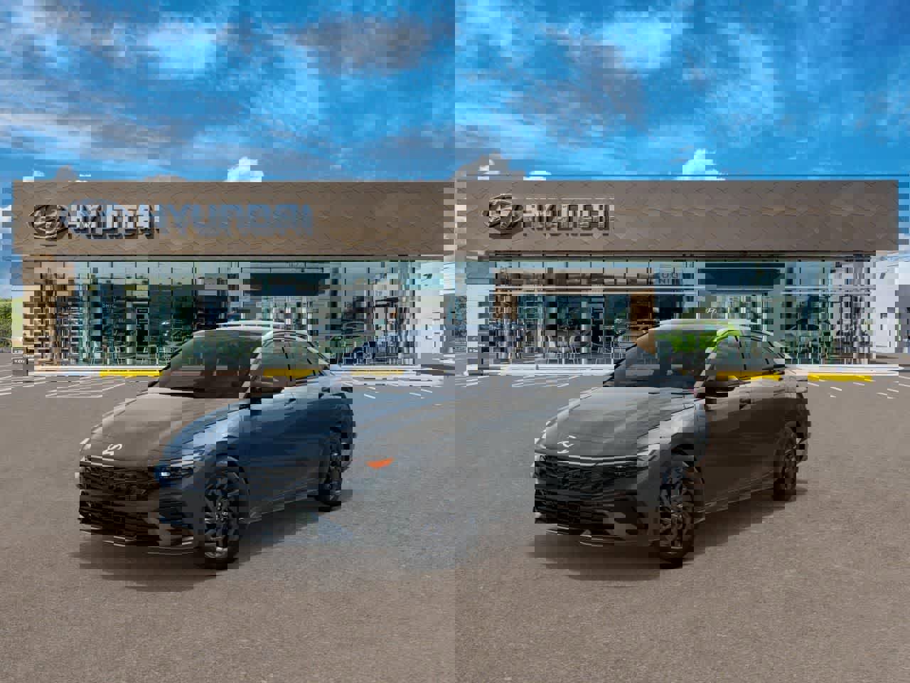 New 2025 Hyundai Elantra Blue