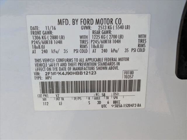 Used 2017 Ford Edge SEL w/ Equipment Group 201A image 26