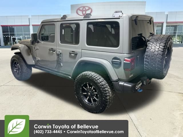 Used 2022 Jeep Wrangler Unlimited Rubicon 4xe w/ Cold Weather Group image 3