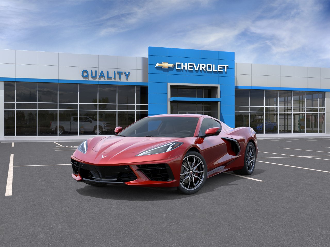 New 2027 Chevrolet Corvette Stingray Coupe w/ Stealth Interior Trim Package RWD image 8