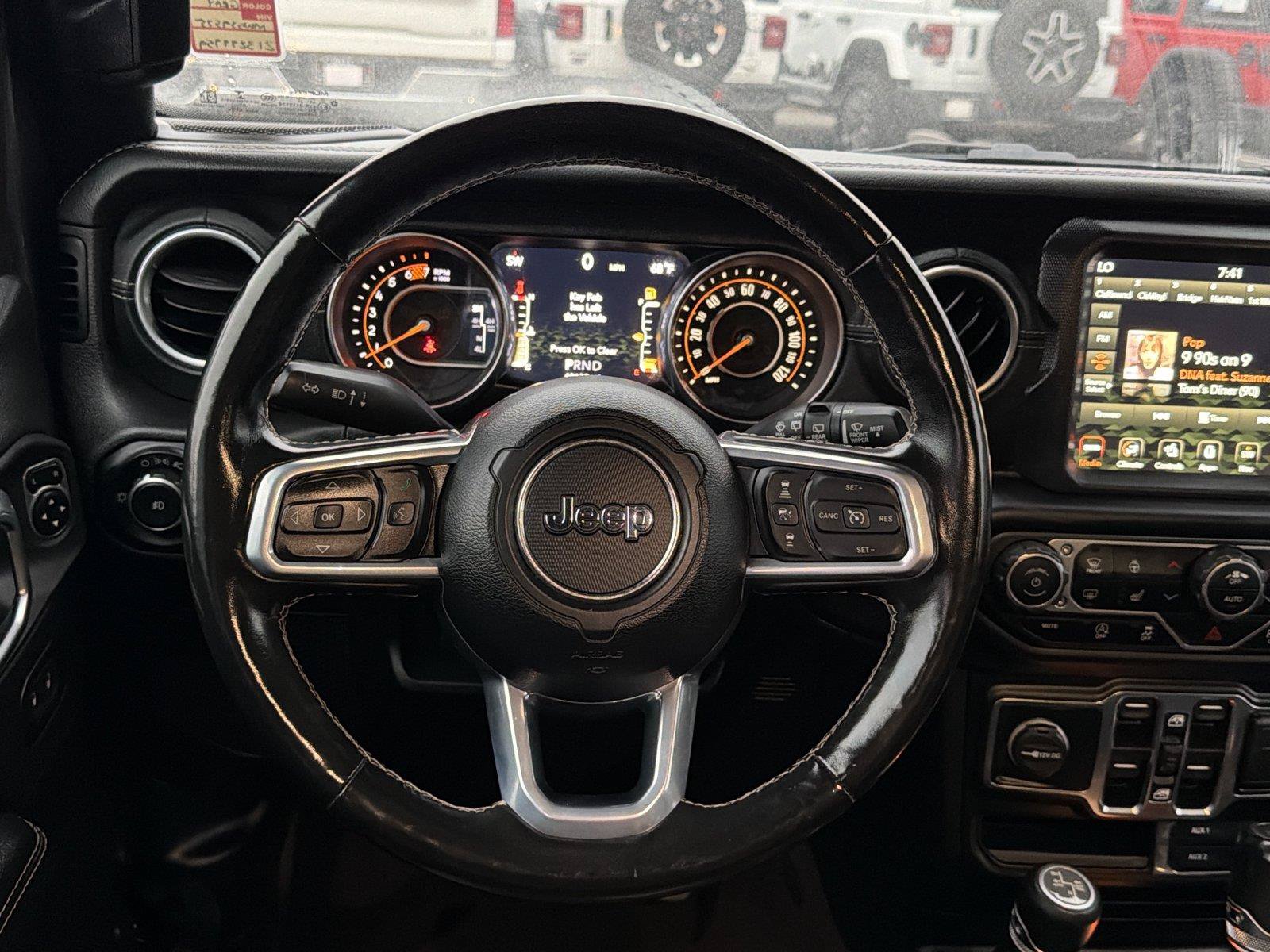 Used 2021 Jeep Wrangler Unlimited Sahara w/ Uconnect 4C Nav & Sound Group AWD/4WD image 23
