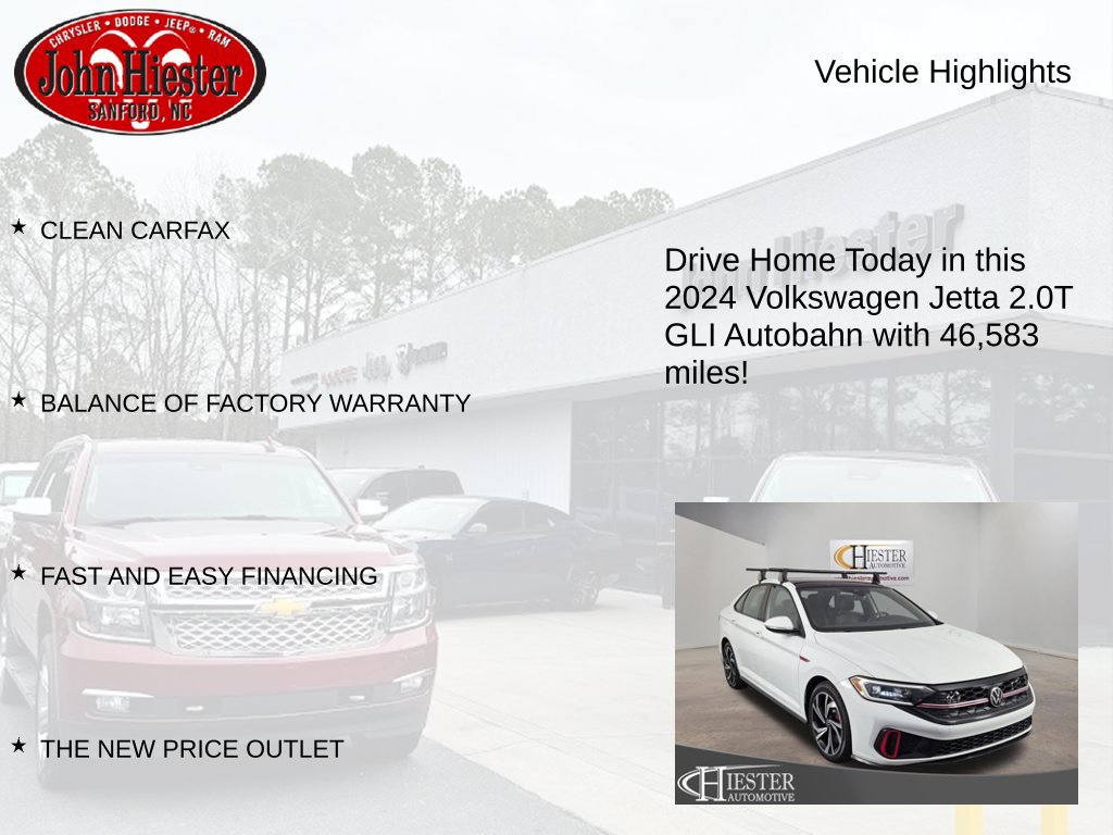 Used 2024 Volkswagen Jetta GLI Autobahn FWD image 5