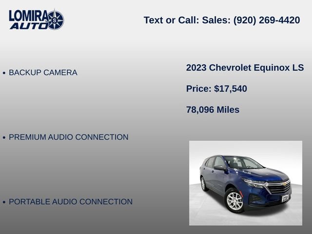 Used 2023 Chevrolet Equinox LS AWD/4WD image 14