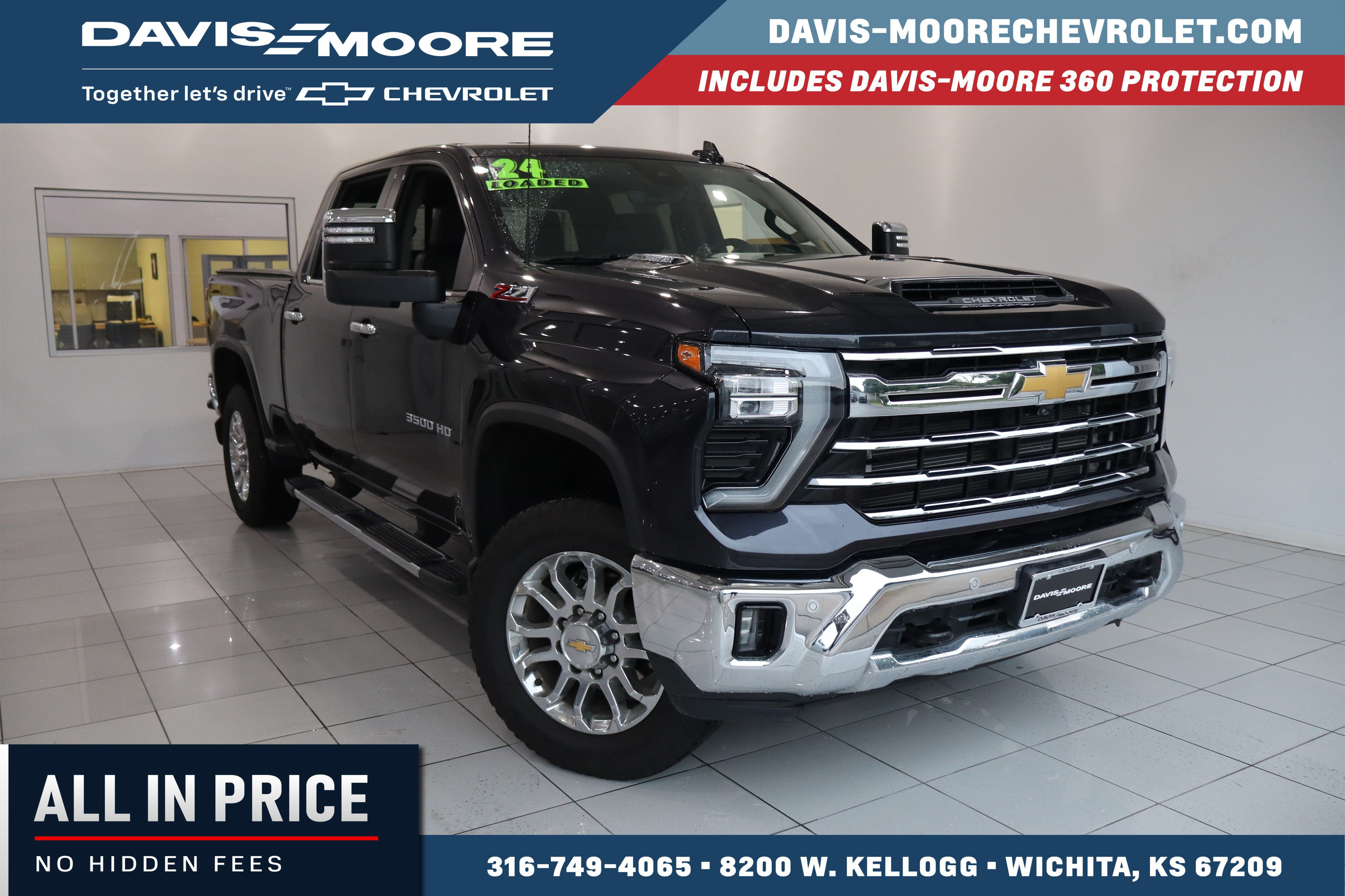 Used 2024 Chevrolet Silverado 3500 LTZ w/ LTZ Premium Package AWD/4WD image 1