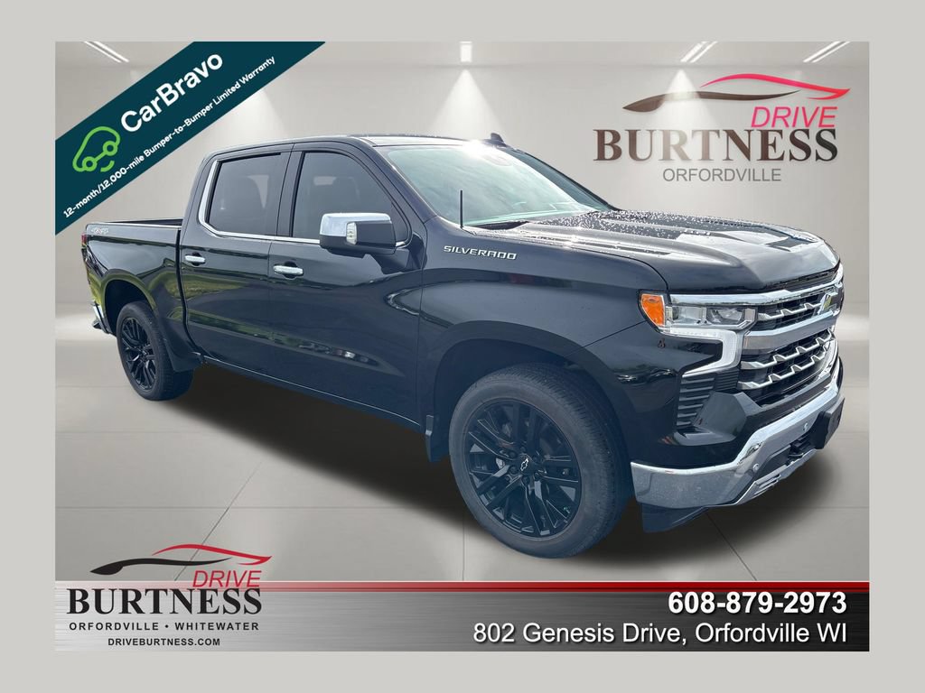 Certified 2025 Chevrolet Silverado 1500 LTZ w/ Technology Package AWD/4WD image 1