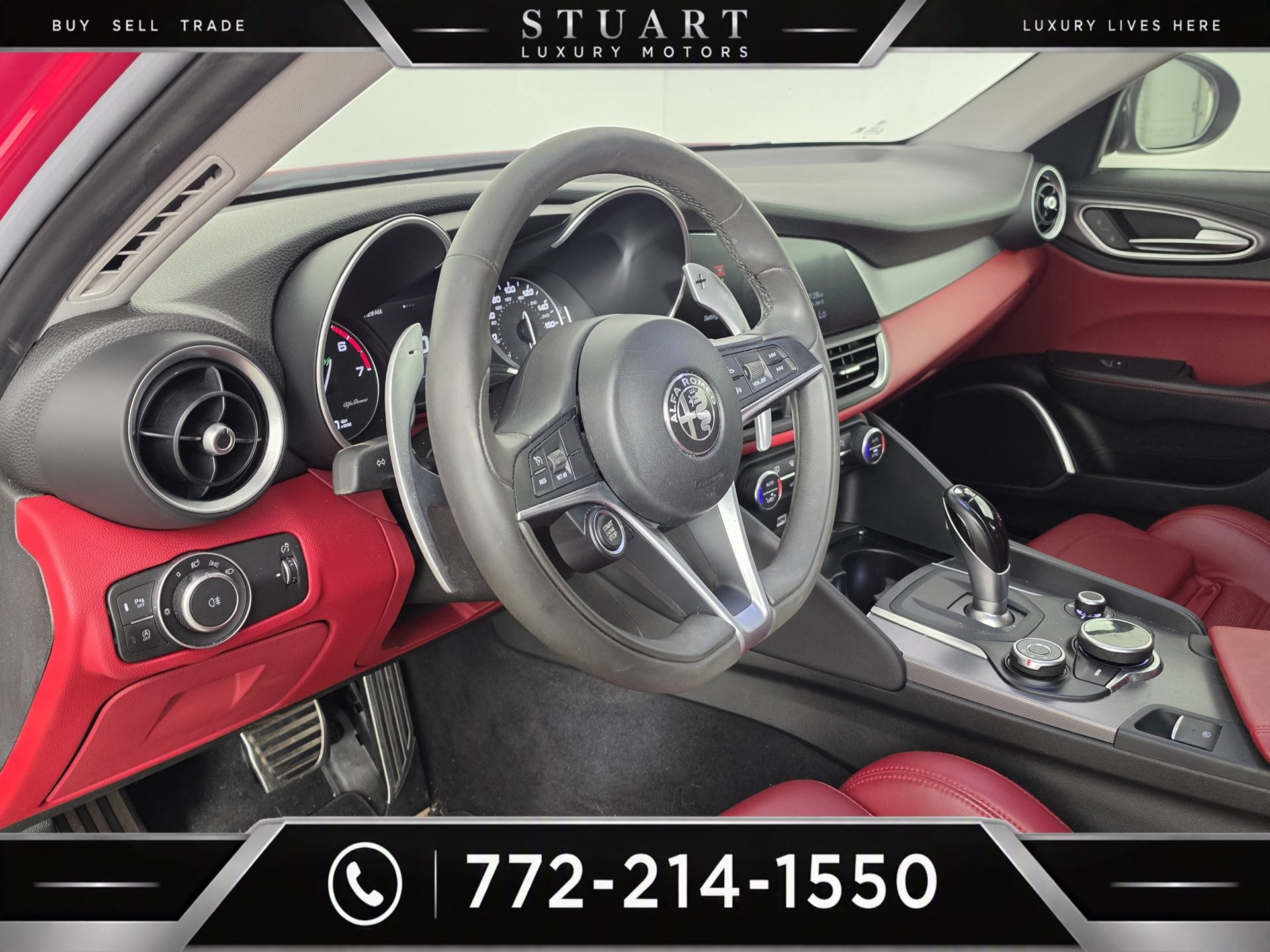 Used 2019 Alfa Romeo Giulia Ti Sport w/ Quick Order Package 22U Sport RWD image 2
