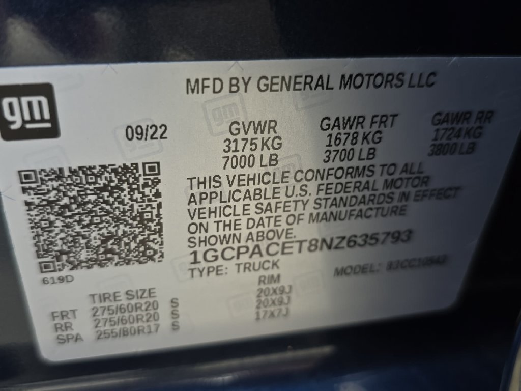 Used 2022 Chevrolet Silverado 1500 LT w/ Protection Package RWD image 33