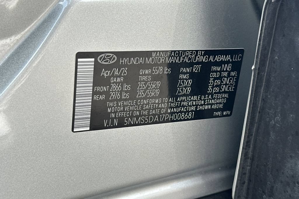 Used 2023 Hyundai Santa Fe Limited AWD/4WD image 26