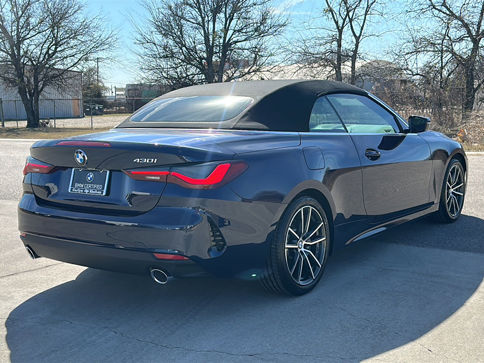 Certified 2023 BMW 430i Convertible w/ Premium Package image 8