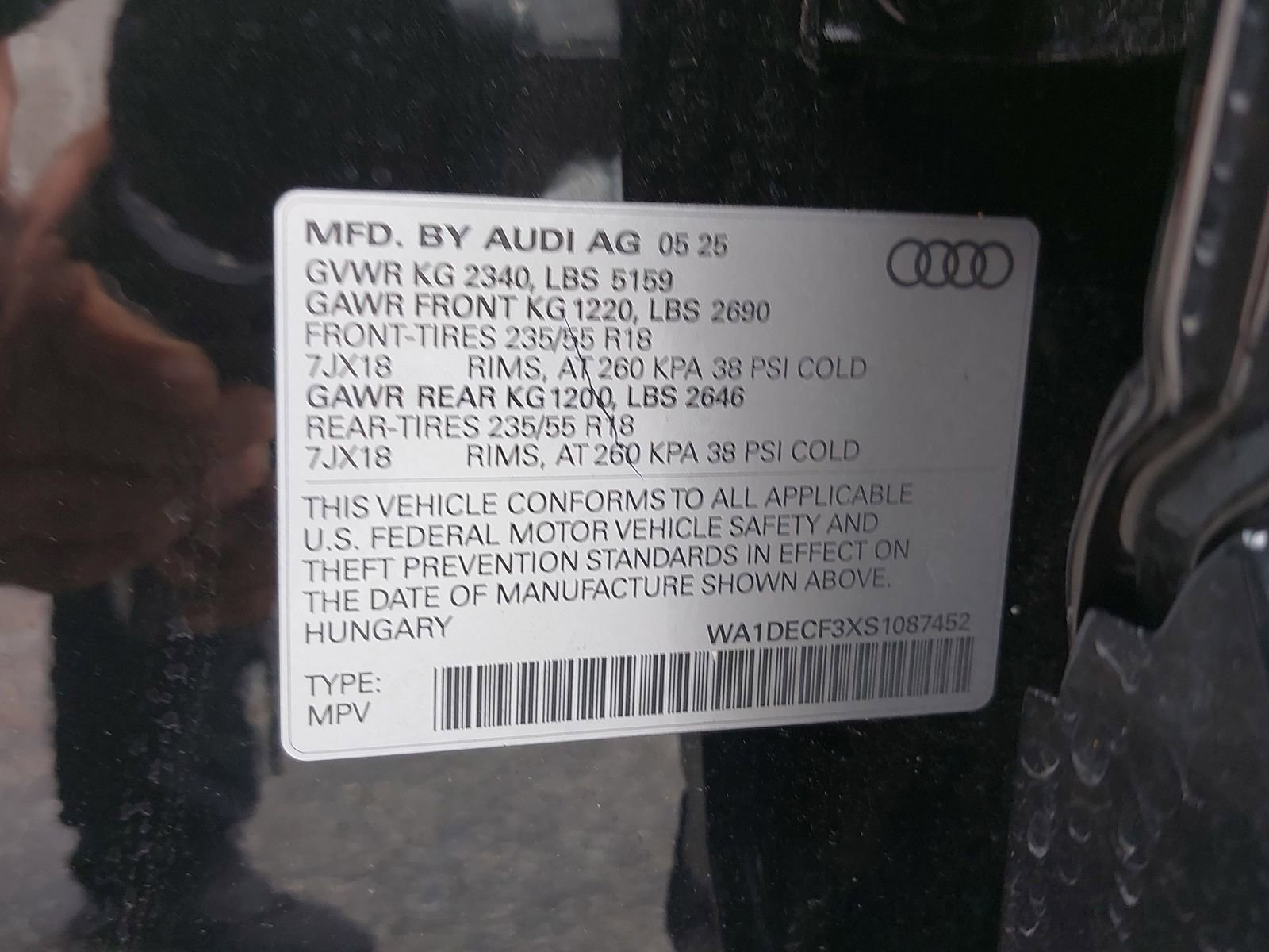 Used 2025 Audi Q3 2.0T Premium w/ Convenience Package AWD/4WD image 11