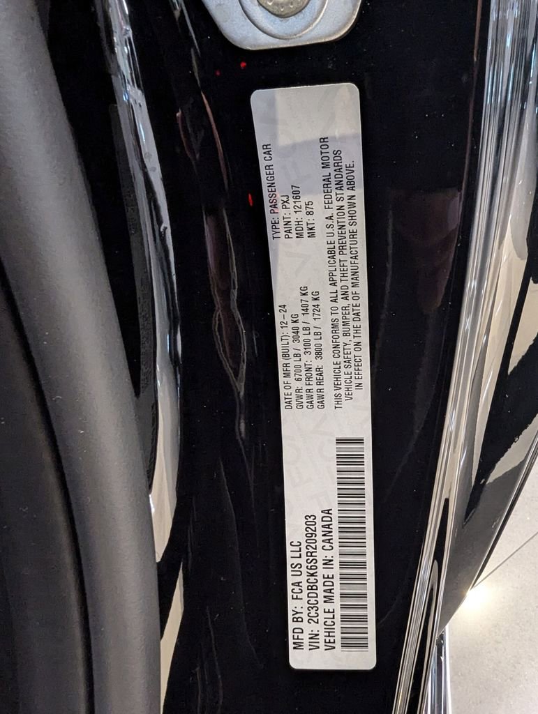 New 2025 Dodge Charger R/T w/ Quick Order Package 25M R/T image 28