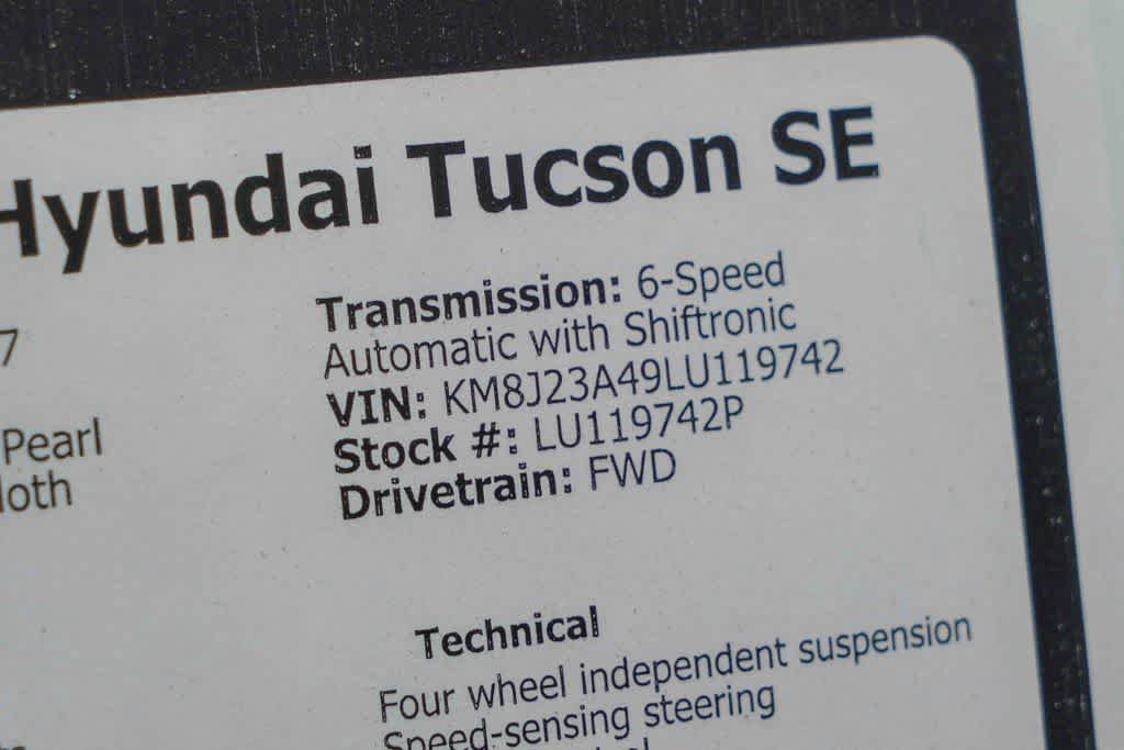 Used 2020 Hyundai Tucson SE FWD image 28
