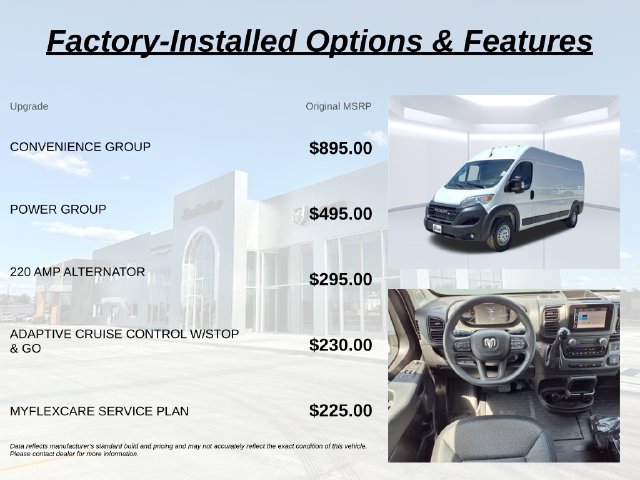 New 2026 RAM ProMaster 2500 w/ Convenience Group FWD image 7