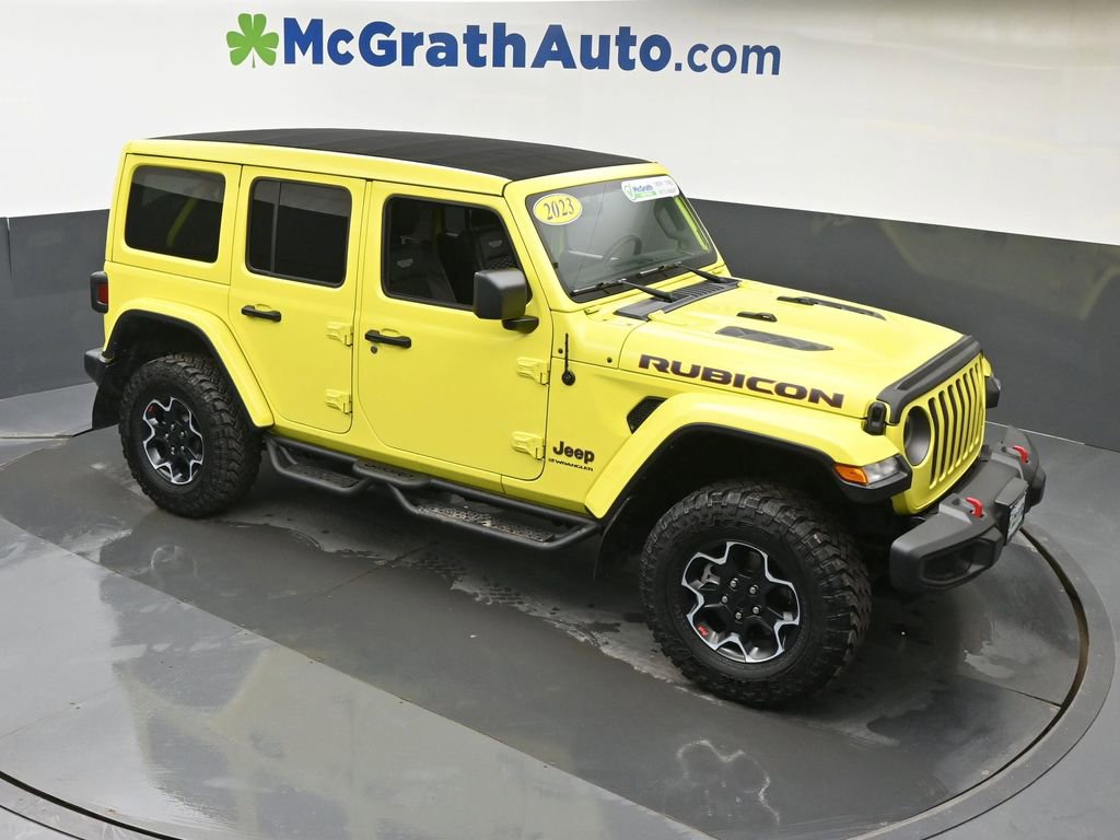Used 2023 Jeep Wrangler Unlimited Rubicon w/ Cold Weather Group image 3