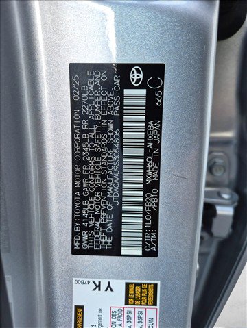Certified 2025 Toyota Prius LE FWD image 24