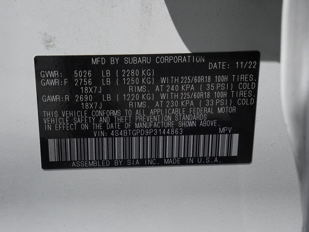 Used 2023 Subaru Outback Touring XT AWD/4WD image 28