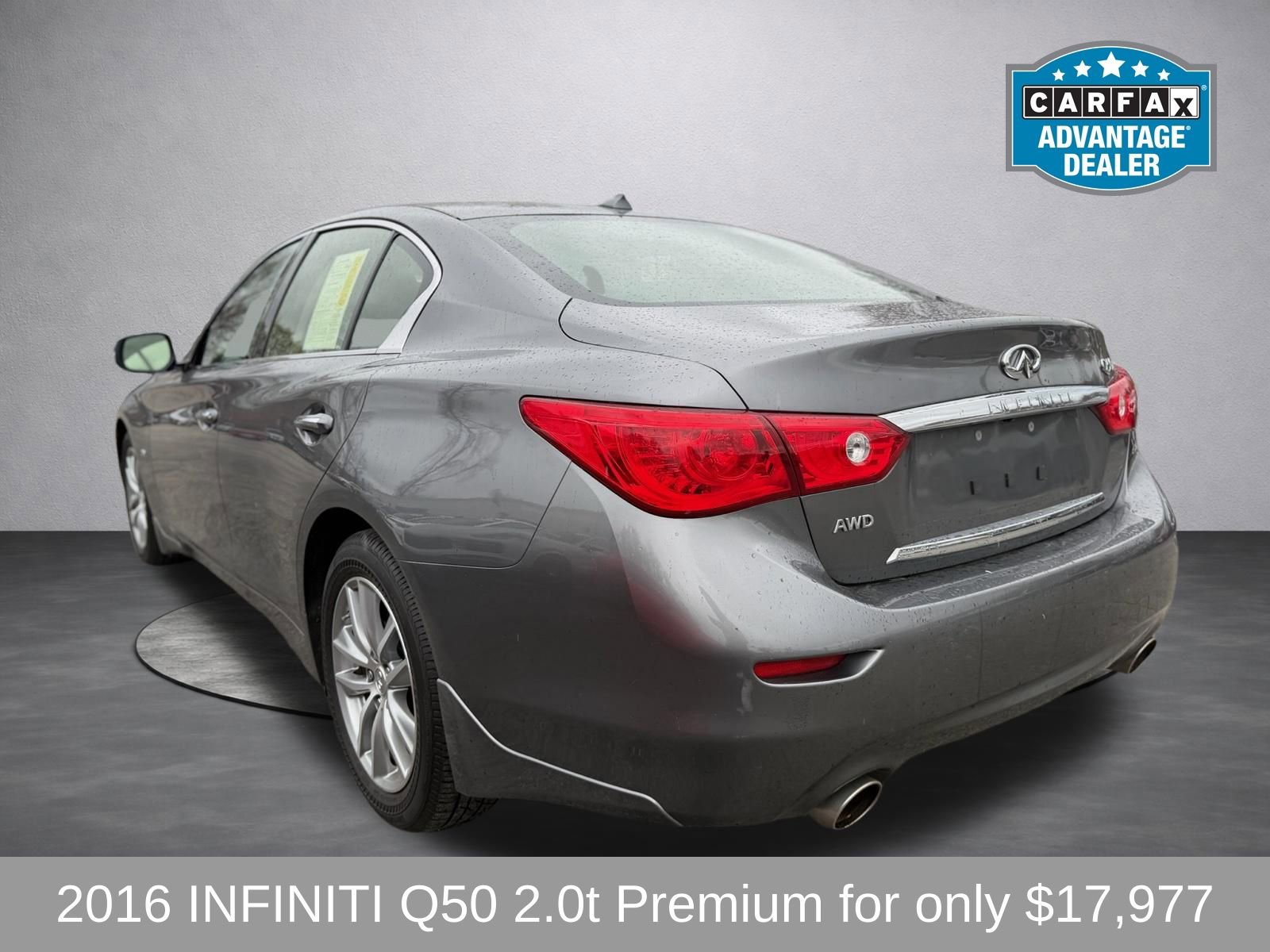 Used 2016 INFINITI Q50 Premium w/ 2.0T Premium Plus Package image 7