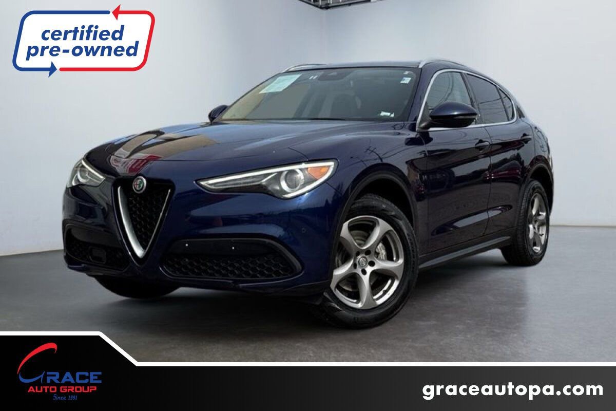 Used 2021 Alfa Romeo Stelvio Sprint w/ Sun & Sound Package AWD/4WD image 1
