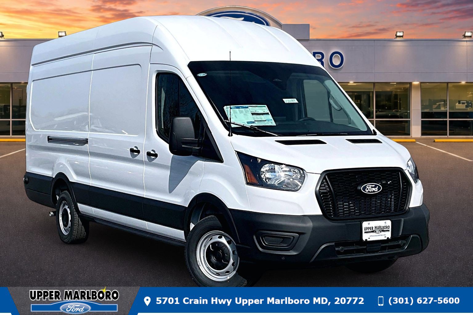 New 2026 Ford Transit 350 148 High Roof Extended w/ Load Area Protection Package