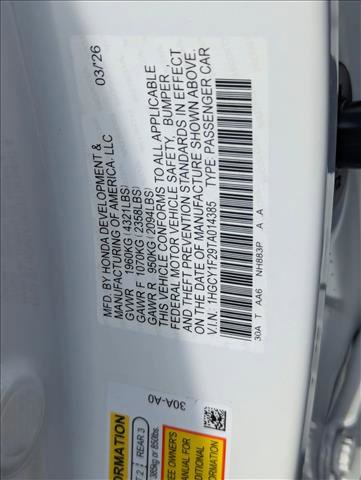 New 2026 Honda Accord LX image 16