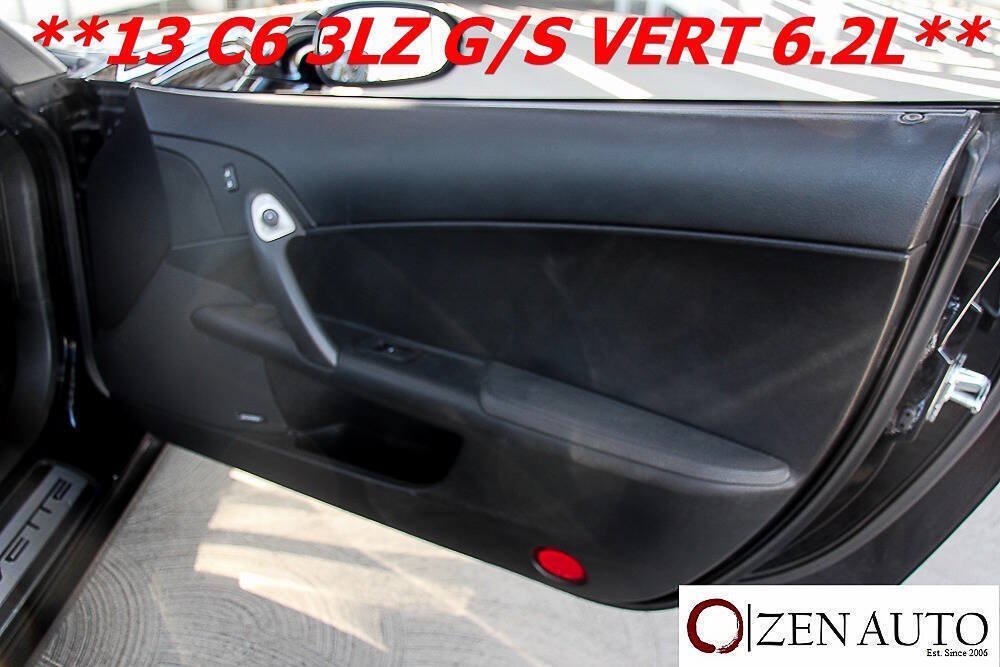 Used 2013 Chevrolet Corvette Grand Sport w/ 3LT Preferred Equipment Group RWD image 27