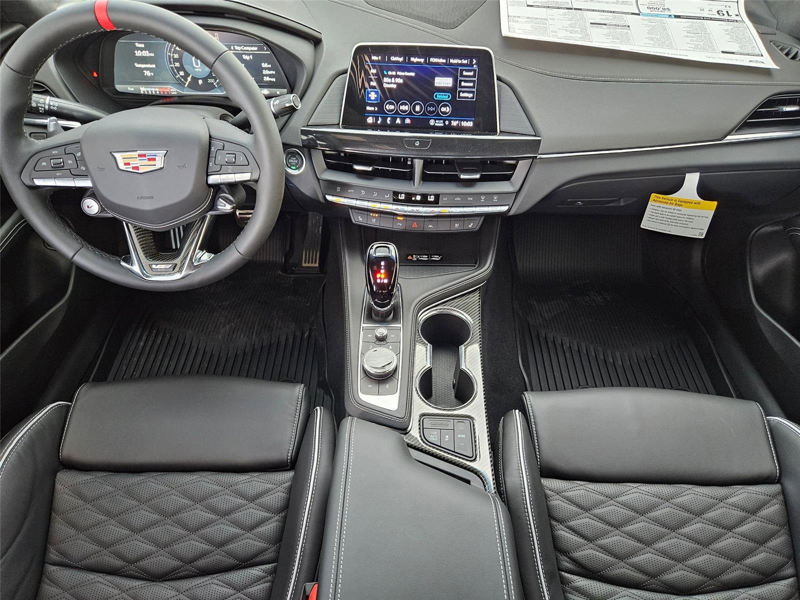 New 2026 Cadillac CT4 V Blackwing w/ Driver Assist Package RWD image 13