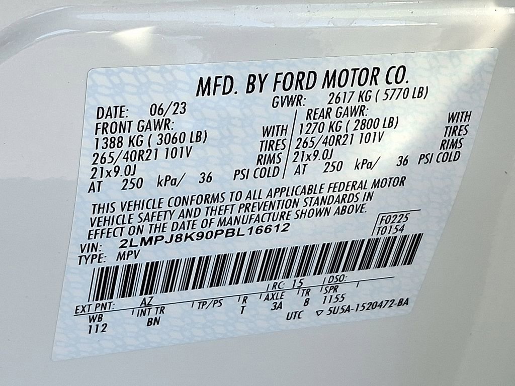 Used 2023 Lincoln Nautilus Reserve w/ Equipment Group 201A image 26