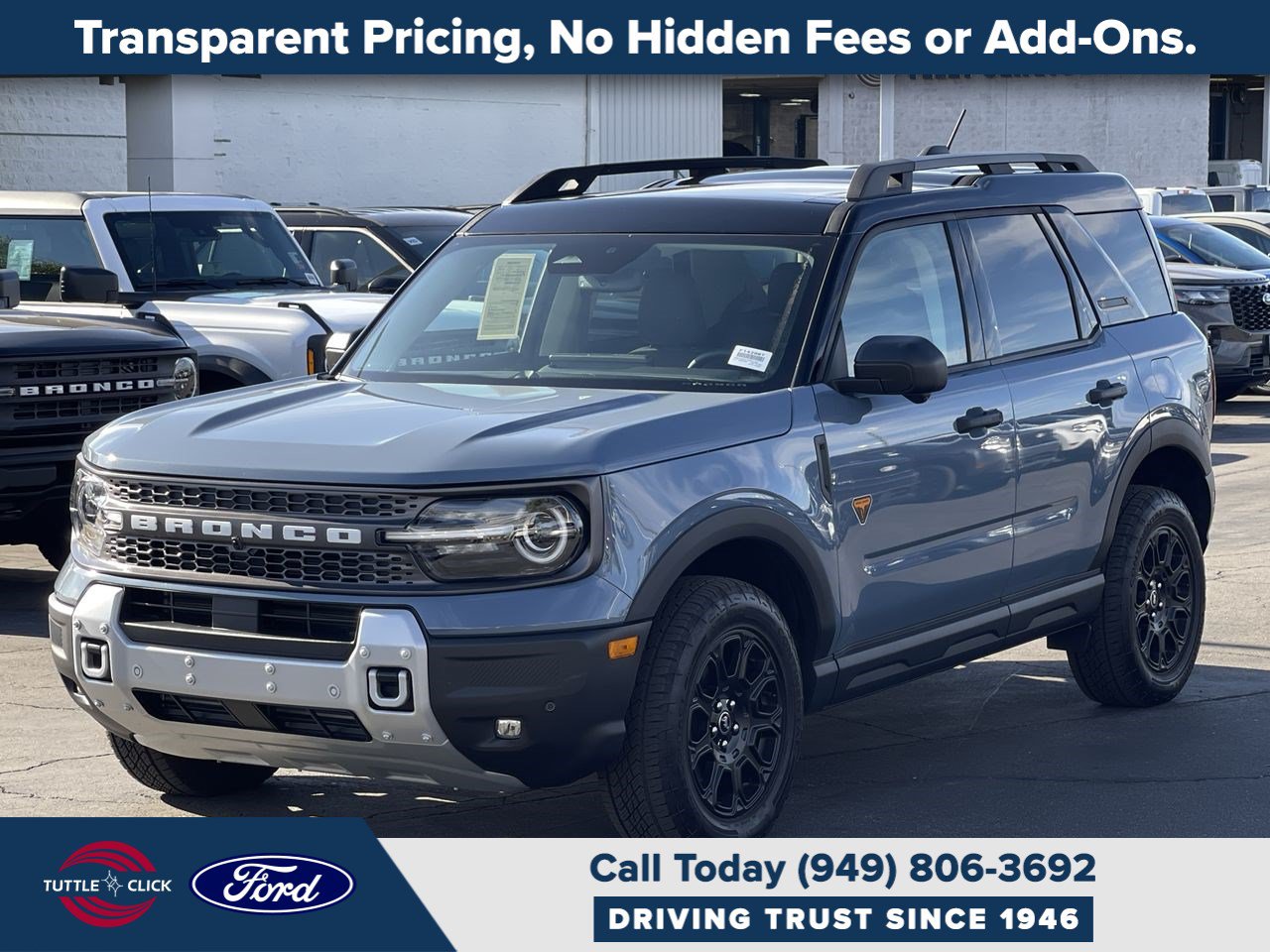 Used 2025 Ford Bronco Sport Badlands w/ Badlands Tech Package AWD/4WD image 12